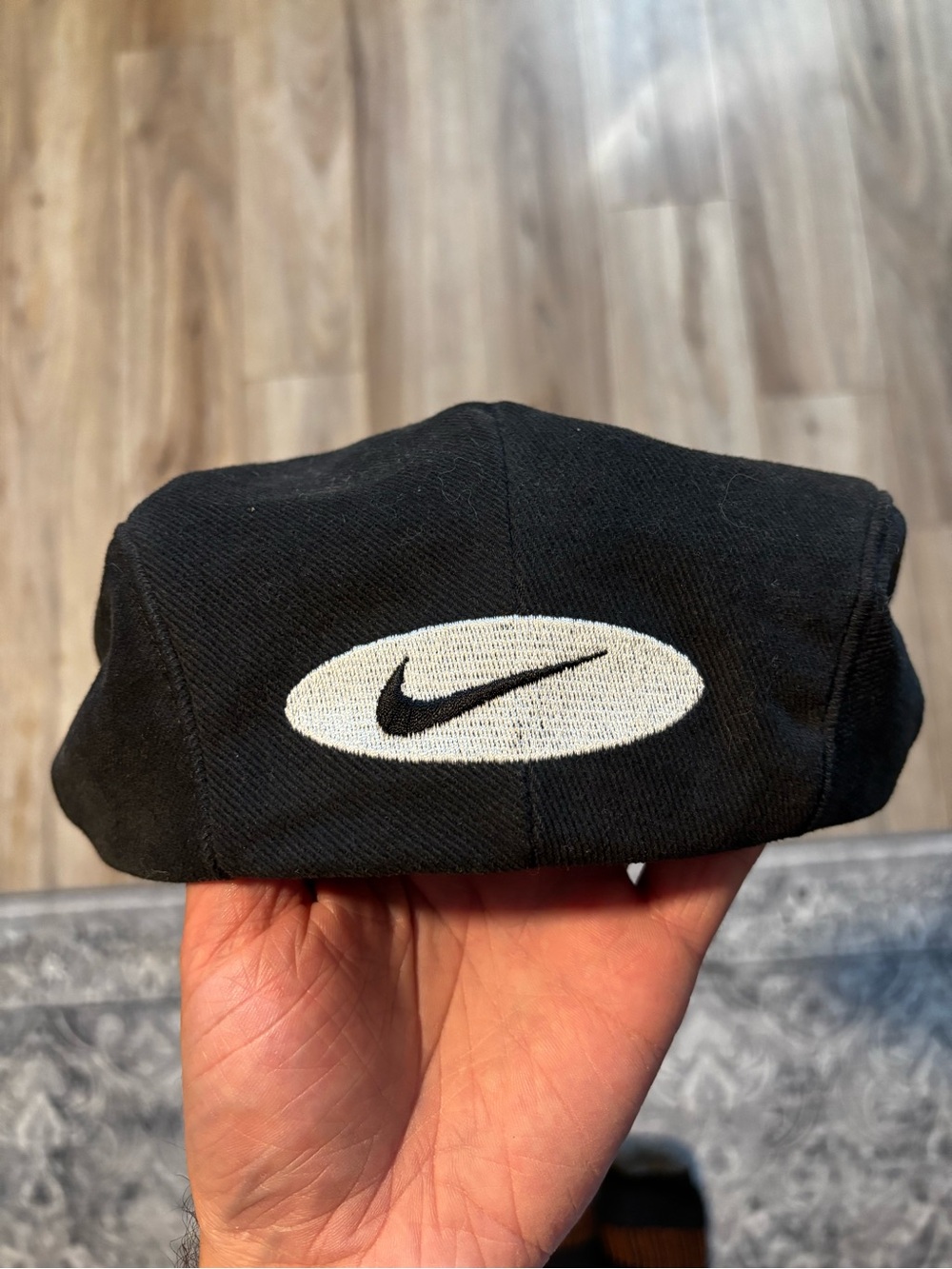 Vintage Nike Golf Newsboy Beret Cabbie Hat